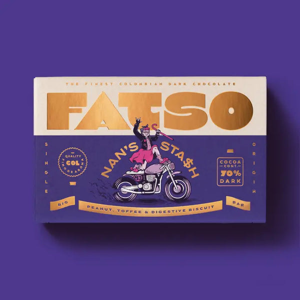 Fatso Nan's Stash - Peanut, Toffee, Digestive Biscuit