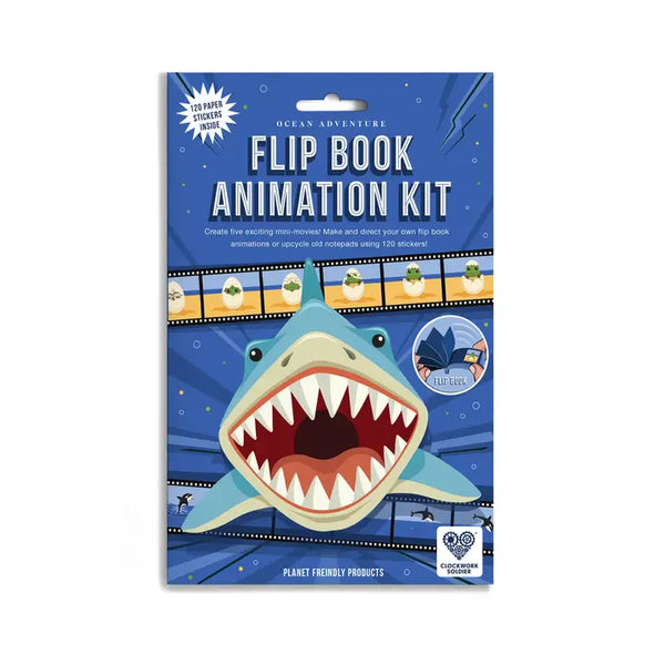Ocean Adventure Flip Book Animation Kit