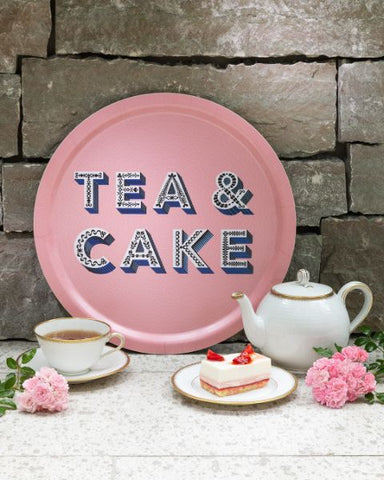 Asta Barrington Tea & Cake Tray - Pink