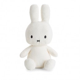 Miffy White Corduroy Large  33cm