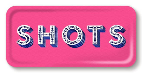 Asta Barrington Shots Tray - Bright Pink