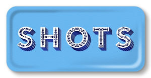 Asta Barrington Shots Tray - Blue
