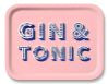Asta Barrington Gin & Tonic Tray - Pink