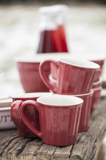 Mynte Mug - Strawberry Red