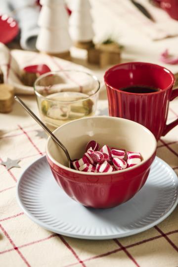 Mynte Muesli Bowl - Strawberry Red