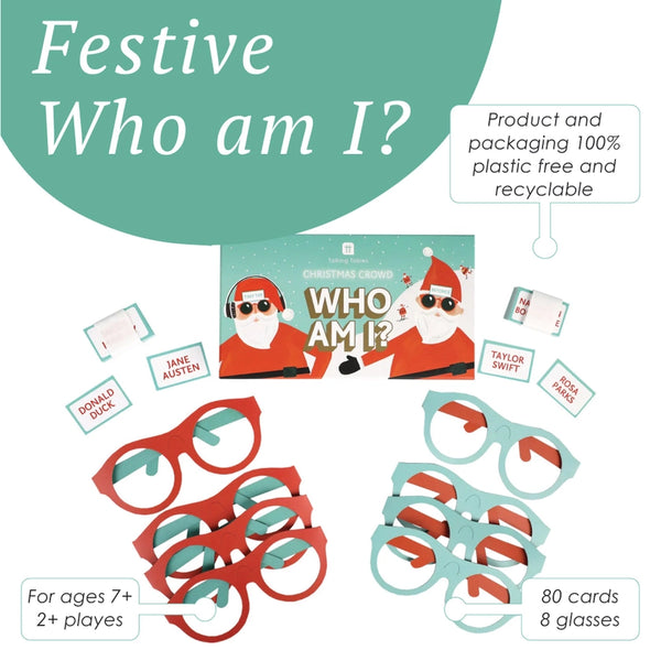 Christmas Family Who Am I? Game