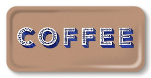 Asta Barrington Coffee Tray - Brown
