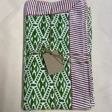Green Ladder Tablecloth