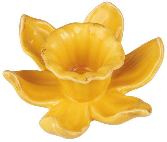 Daffodil Candle Holder - Yellow or Butter