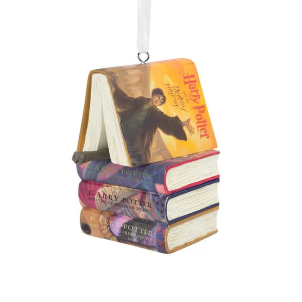 Collectable Bauble - Harry Potter Stacked Books & Wand