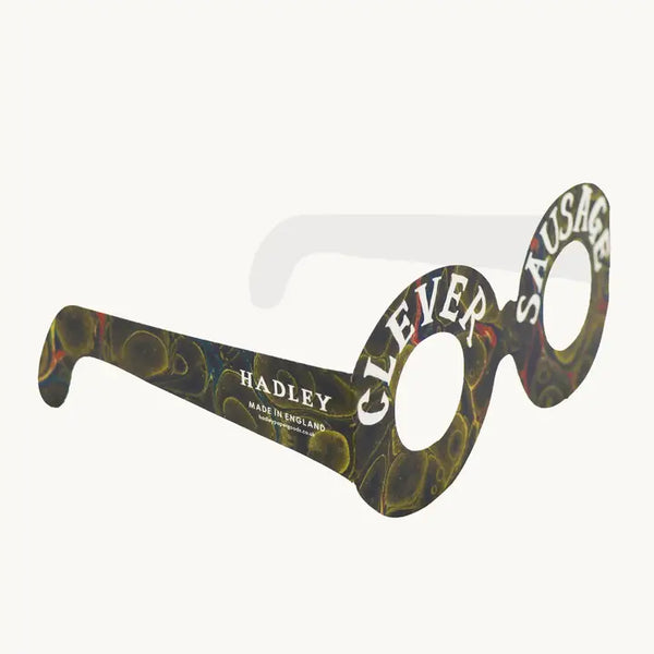 Glasses Card - Clever Sausage