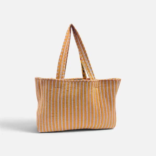 Velvet Kantha Quilted Boho Reversible Tote Bag