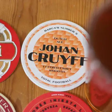 Barcelona Themed Beer Mats