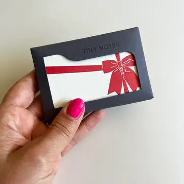 Penguin Ink Tiny Note Boxed Set - Red Bow