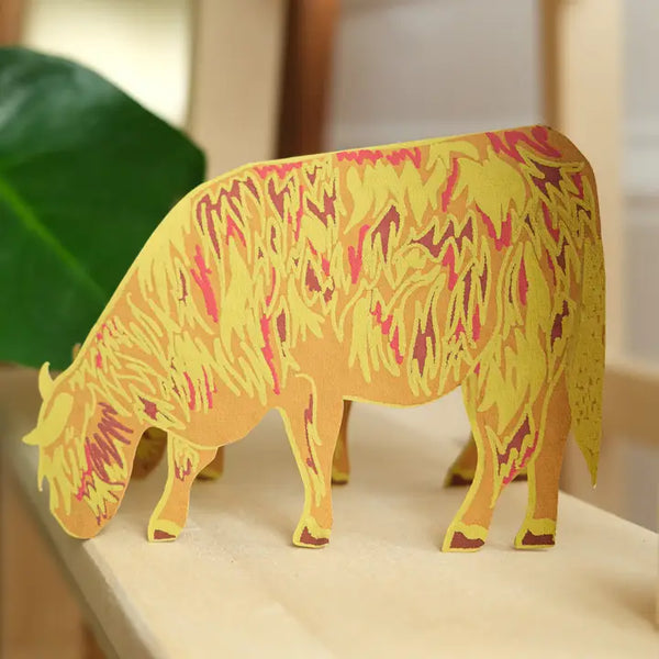 Card - HIghland Cow