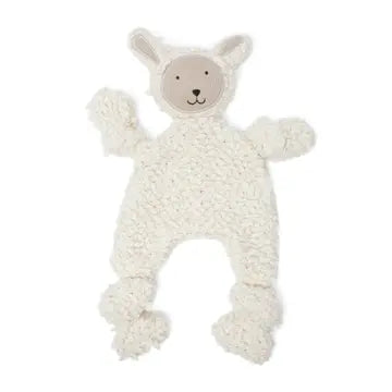 Cotton Knit Baby Comforter Cuddle Cloth: Sheep