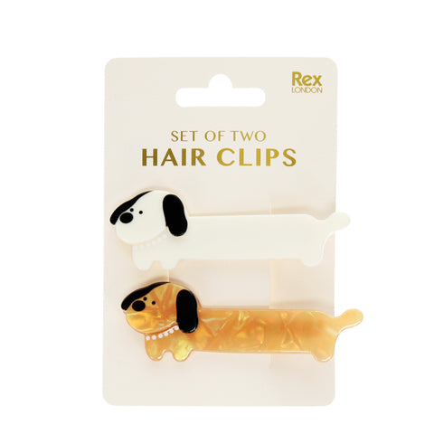 Hair Clips - Sausage Dogs