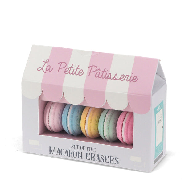 Macarons Erasers - Set of 5