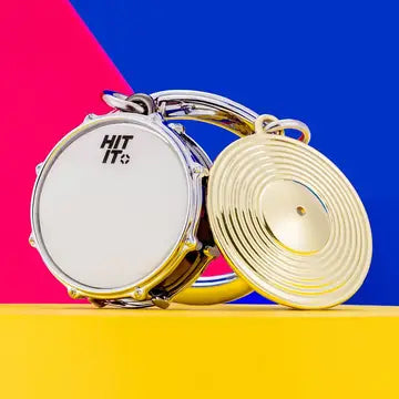 Metalmorphose Keyring - Drum & Cymbal