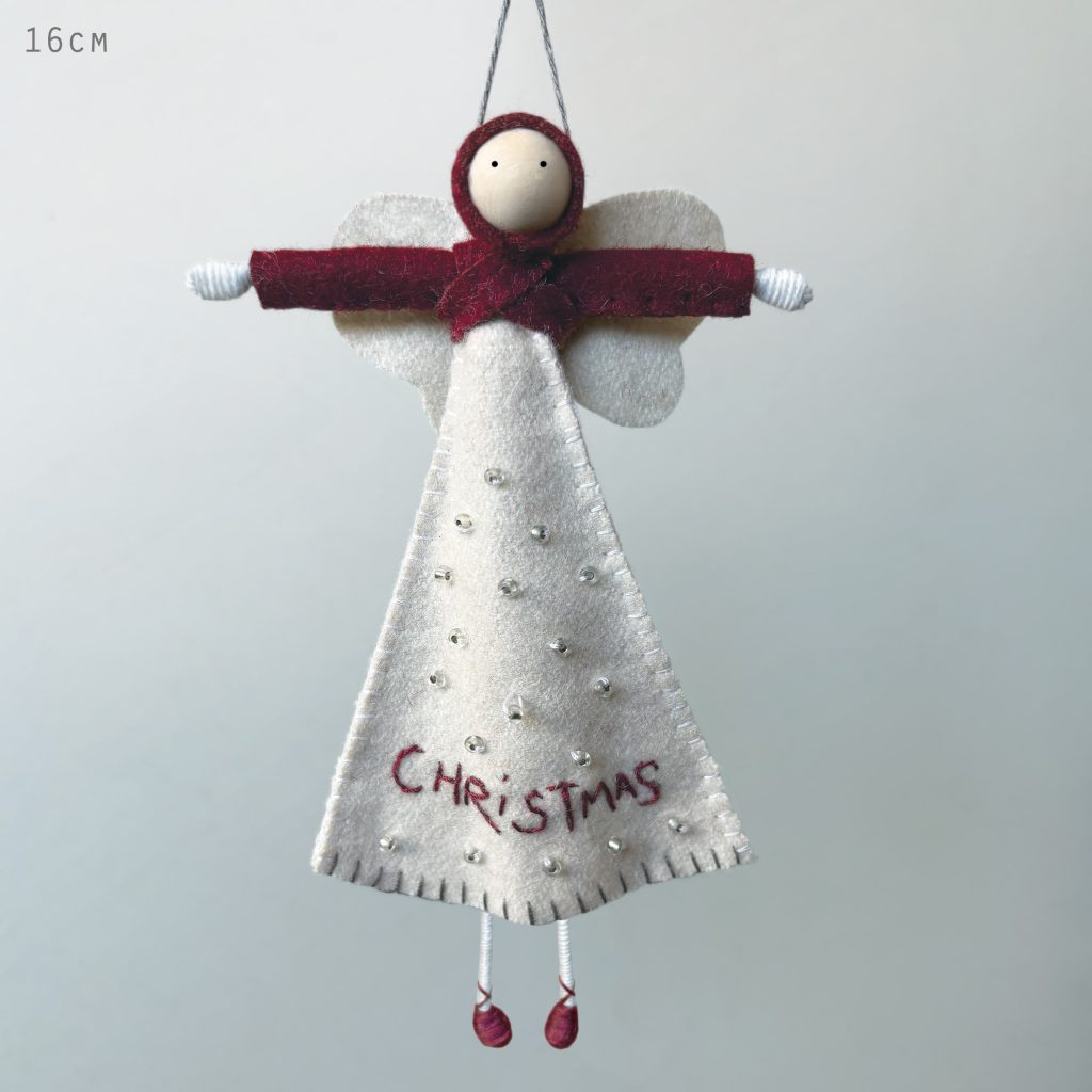 Hand Stitch Christmas Angel
