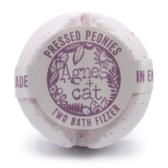 Agnes & Cat Bath Fizzer - Pressed Peonies