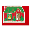 Letterpress Christmas Card - Christmas House
