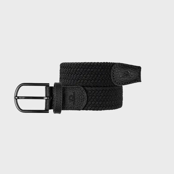 Billy Belt Woven Belt - All Black