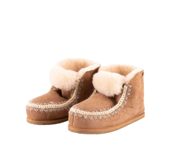 Shepherd of Sweden Pia Slipper - Chestnut