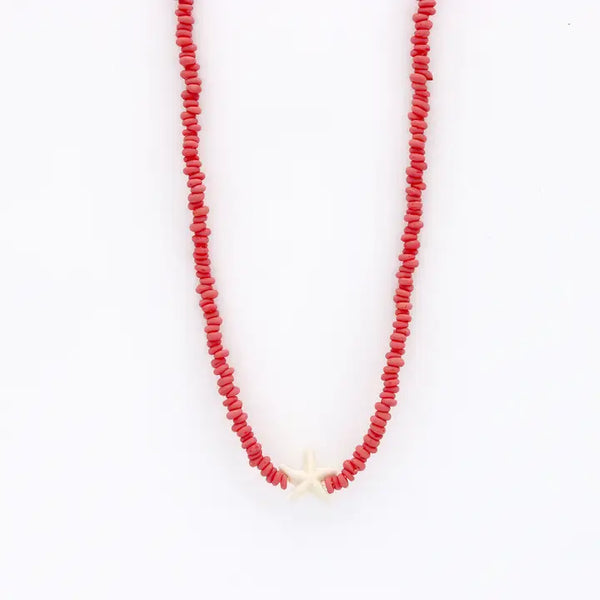Tidepool Star Beaded Necklace