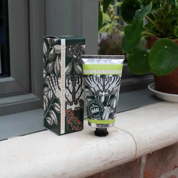 Kew Gardens Botanical Hand Cream - Sandalwood & Pink Pepper