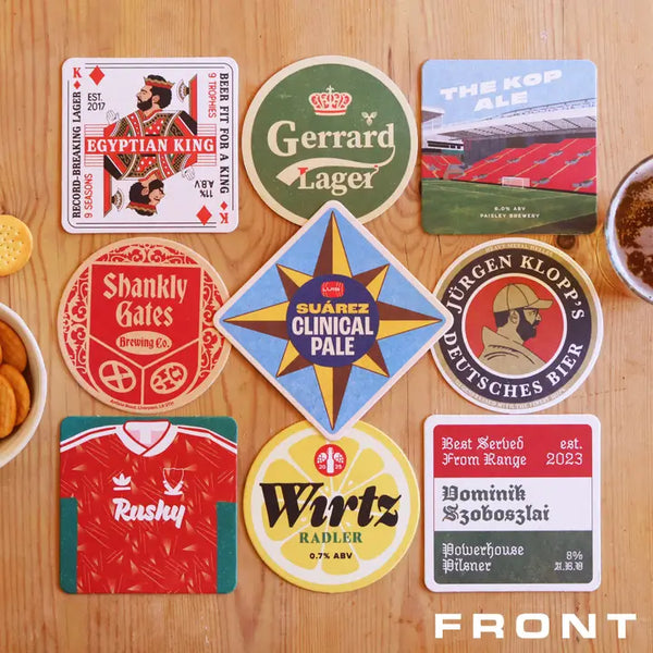 Liverpool Themed Beer Mats