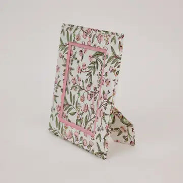 Block Printed Picture Frame (5x7) - Songbird Blush