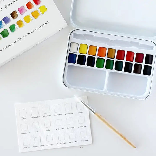 Watercolour Paint Set