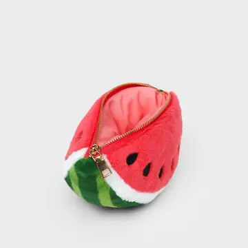Plush Zip Pouch - Squishy Watermelon