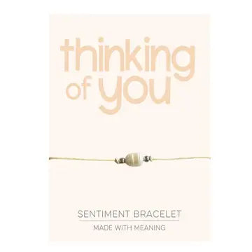 Sentiment Bracelet - Thinking of You