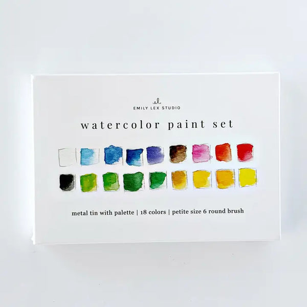 Watercolour Paint Set