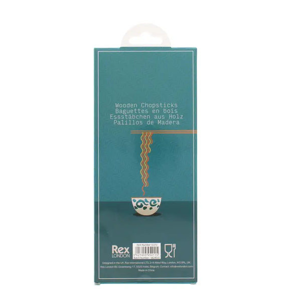 Wooden Chopsticks - Beckoning Cats