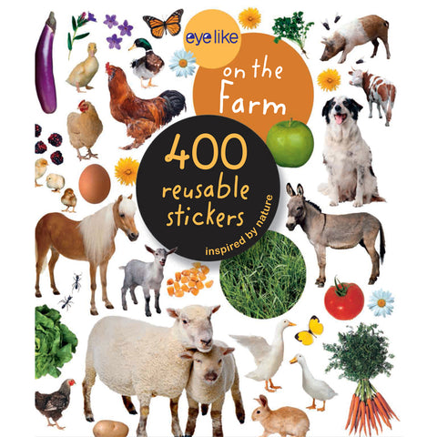 On The Farm Re-usable Sticker Book