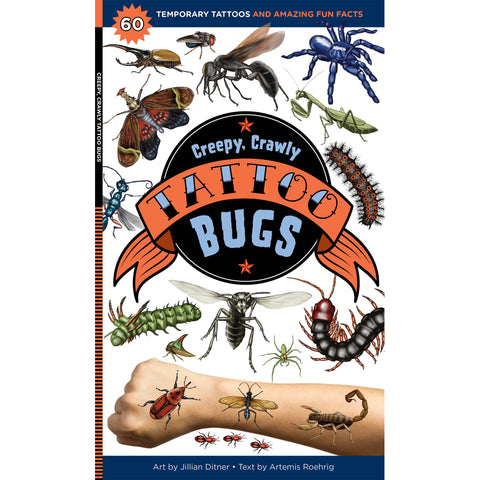 Creepy Crawly Tattoo Bugs