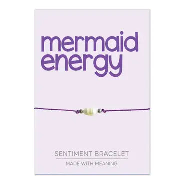 Sentiment Bracelet - Mermaid Energy