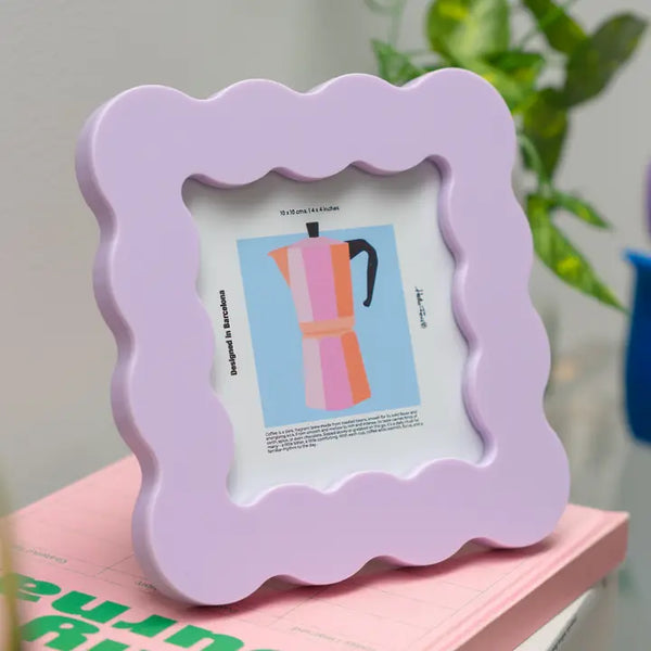 Helio Ferretti Petal Medium Photo Frame - Violet