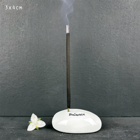 Pebble Incense Holder - Balance