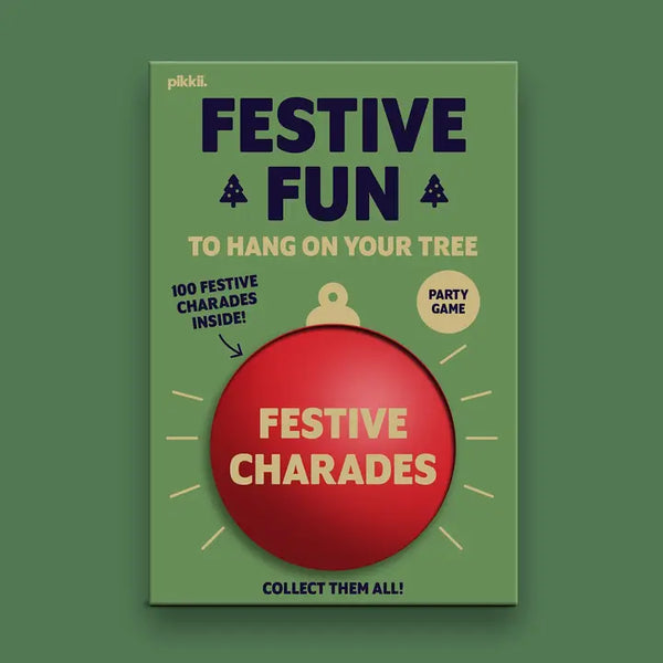 Festive Fun Charades | Christmas Bauble Party Game
