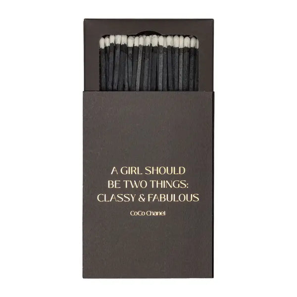 Luxury Matchbox - A Girl Should Be Two Things