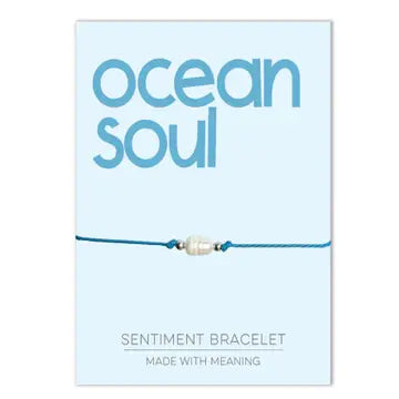 Sentiment Bracelet - Ocean Soul