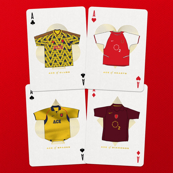 Arsenal FC Themed Playing Cards