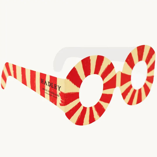 Glasses Card - Crayon Stripes