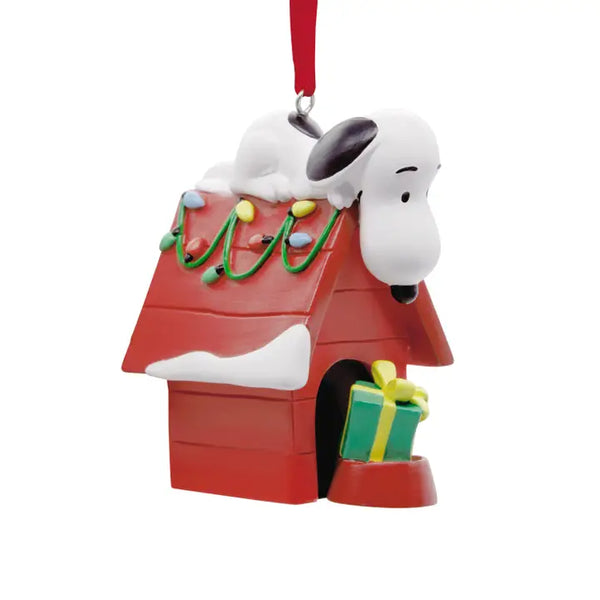 Collectable Bauble -  Snoopy On Doghouse Ornament