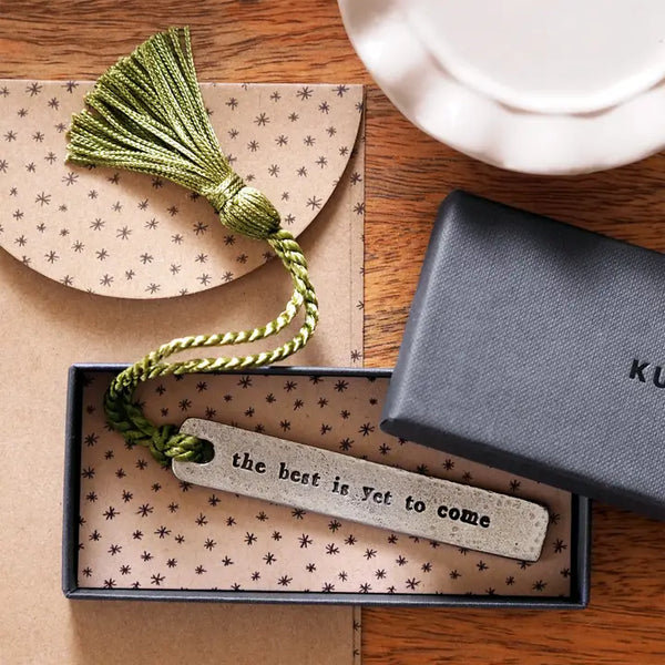 Bookmark - 'the best is yet to come'