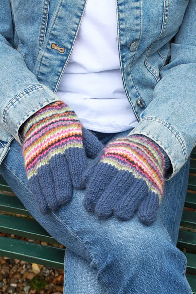 Pachamama Denver Stripe Gloves